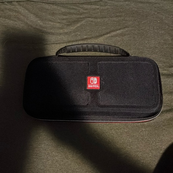 Nintendo switch with 3 games tv adapter and controller